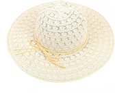 Zomerhoed - Beige - Strikje - Zonnehoed - Hoed