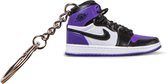 Yourkickz | Sneaker | Sleutelhanger | Jordan 1 Court Purple 1.0