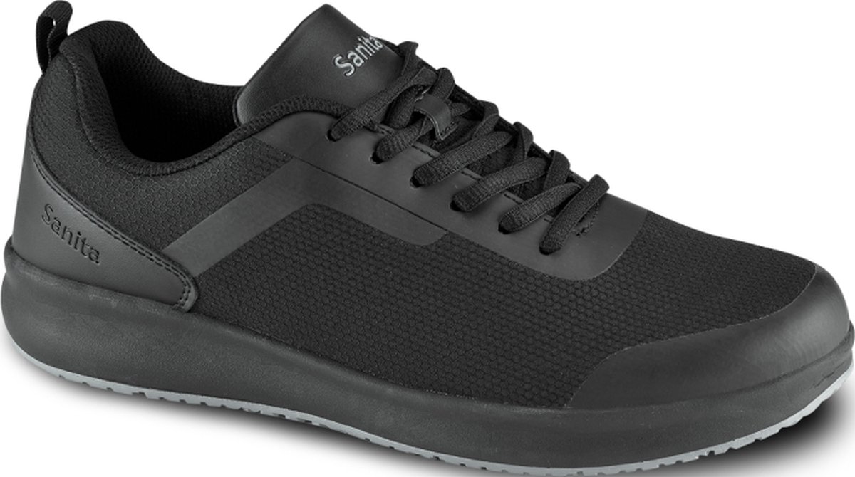 Sanita lage werkschoen Concave 204024 O1 – 47 Zwart