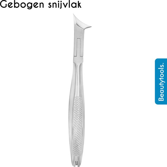 PROMO ! Coupe-ongles Beautytools / Coupe-ongles INOX pour ongles durs et ongles à la chaux - Pince à coupe transversale (coupe-tête) - Mâchoire 21 mm (NN-0003)