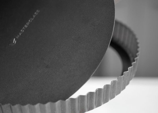 aantrekken In werkelijkheid plastic Ronde geribbelde (quiche) bakvorm met losse bodem, 18cm - Masterclass |  bol.com