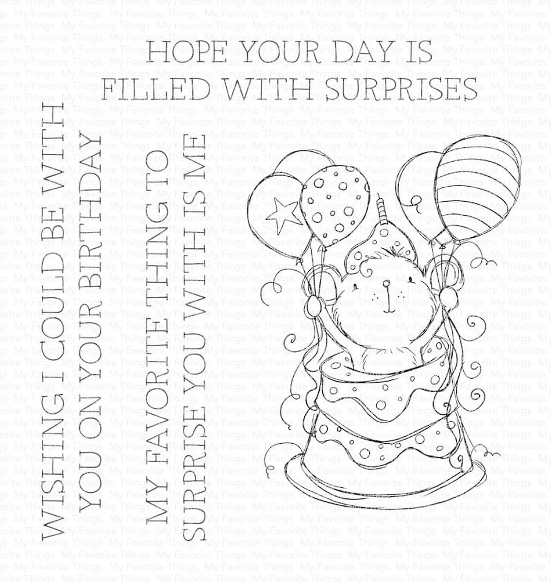 Sweet Surprise Clear Stamps (RAM-020)