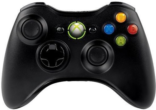 Microsoft Draadloze Controller - Zwart - Xbox 360 + PC | bol