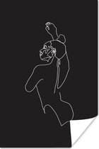 Affiche Line - Danse - Femme - 40x60 cm