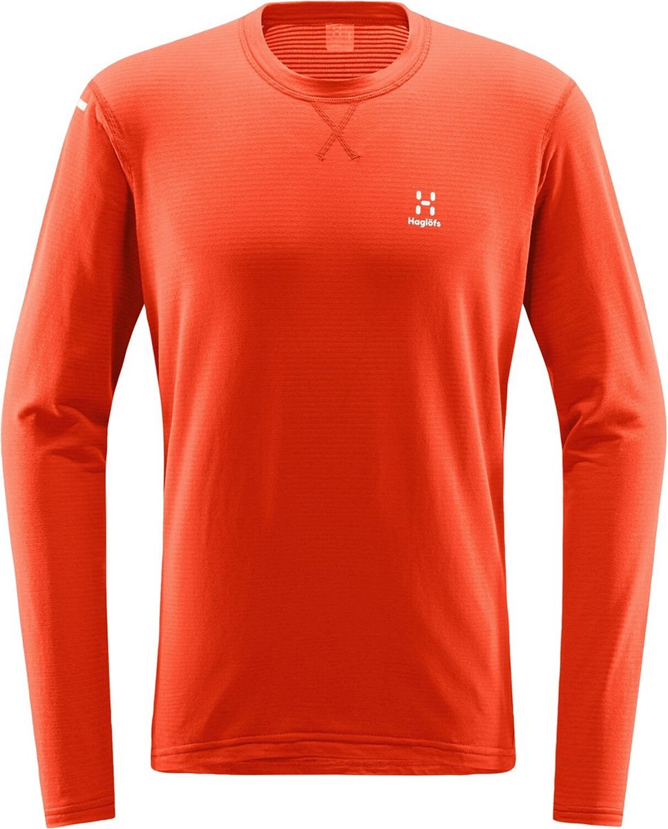 Haglöfs - L.I.M Mid Round neck - Thermal Shirt Orange-XXL
