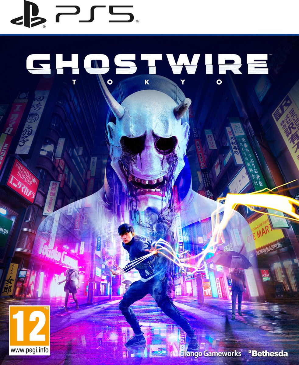 Ghostwire: Tokyo – PS5 - Tin Poster edition - Bethesda