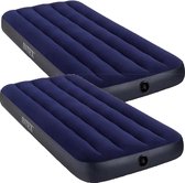 Intex Classic Luchtmatras - 1-persoons - 191x76x22 cm - 2 Stuks