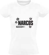 Narcos t-shirt | drugs | El chapo | Pablo Escobar | cadeau | Wit