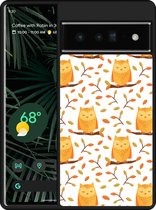 Pixel 6 Pro Hardcase hoesje Cute Owls - Designed by Cazy