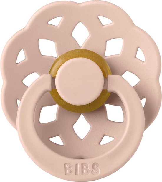 BiBS - Boheme Pacifier - Maat 1 - Fopspeen - 2 stuks - Woodchuck / Blush van BIBS — afbeelding 2