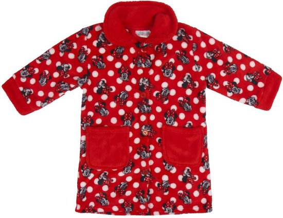 Badjas Minnie Mouse - Rouge - 92