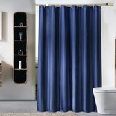 Badkamer Gordijn - 180x180 cm - Style 4 - Accessoires voor Douchegordijnstang - Met haakjes - Badgordijn - Rolgordijn