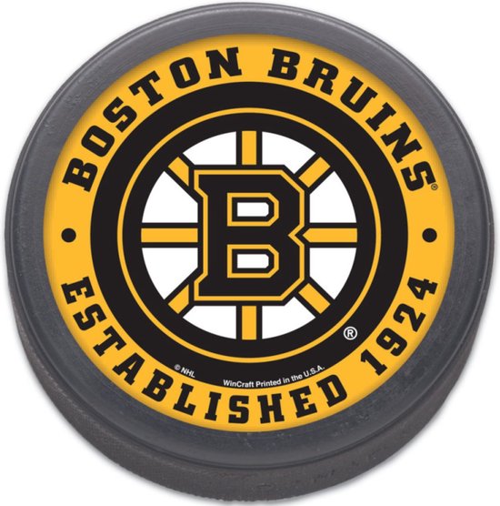 Boston Bruins - Bruins- Ijshockey puck - NHL Puck - NHL - Ijshockey - NHL Collectible - WinCraft