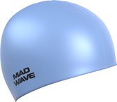 Madwave 100% Siliconen Zwemcap Pastel Azure
