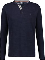 Lerros Lange mouw T-shirt - 21D4906 478 BOLD NAVY (Maat: L)