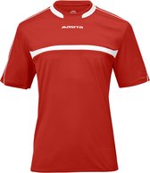 Masita | Sportshirt Dames & Heren Korte Mouw - Brasil - Sneldrogende Climatech - RED/WHITE - XL