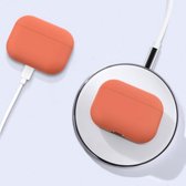 Siliconen case - geschikt voor Airpods Pro - Oranje