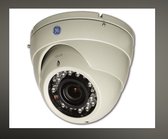 GE Security TVD-TIR2-HR-P TruVision IR Dome Camera, 530 TVL Color, 3.5mm - 8.0mm
