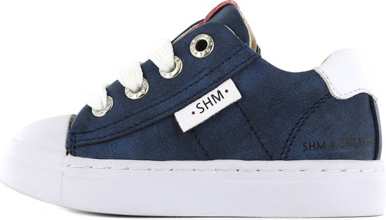 Sneakers | Jongens | Blue | Leer | Shoesme | Maat 27