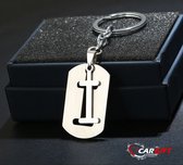 Sleutelhanger Letter I - Cadeau - gift - Naamsleutelhanger