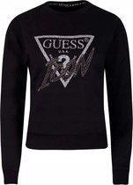 Guess CN Icon Dames Sweatshirt - Zwart - Maat L