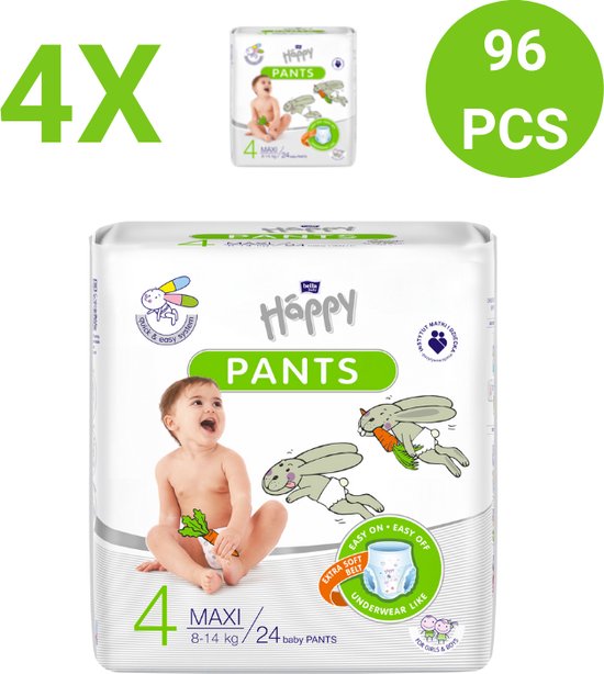 Couches culottes taille 4 24 pièce(s) Pampers