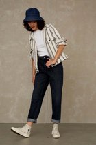 Kings Of Indigo - Caroline Cropped  - Jeans - Donker Blauw - 32 / 34