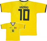 Voetbalshirt - België - Hazard - Geel - Volwassenen - Large