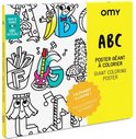 OMY - ABC kleurplaat XXL voor jong en oud