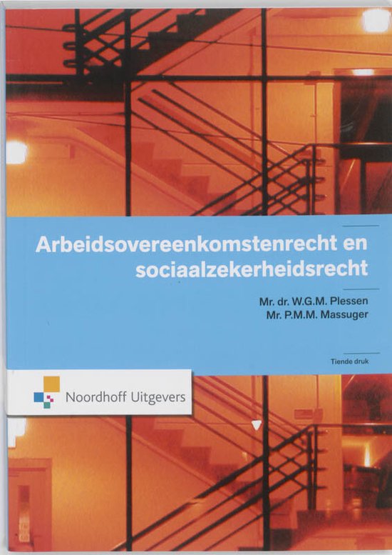 Arbeidsovereenkomstenrecht en sociaalzekerheidsrecht - cover