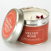 Velvet RoseTin Candle Pastels