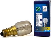 Gloeilampje 25 watt E14 max. 230 Volt voor zoutlamp tafellamp