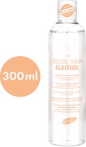 EIS, Deluxe Aqua glijmiddel, langdurige werking op waterbasis, verzorgend glijmiddel, 300 ml