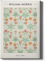 Walljar - William Morris - Daisy - Muurdecoratie - Canvas schilderij