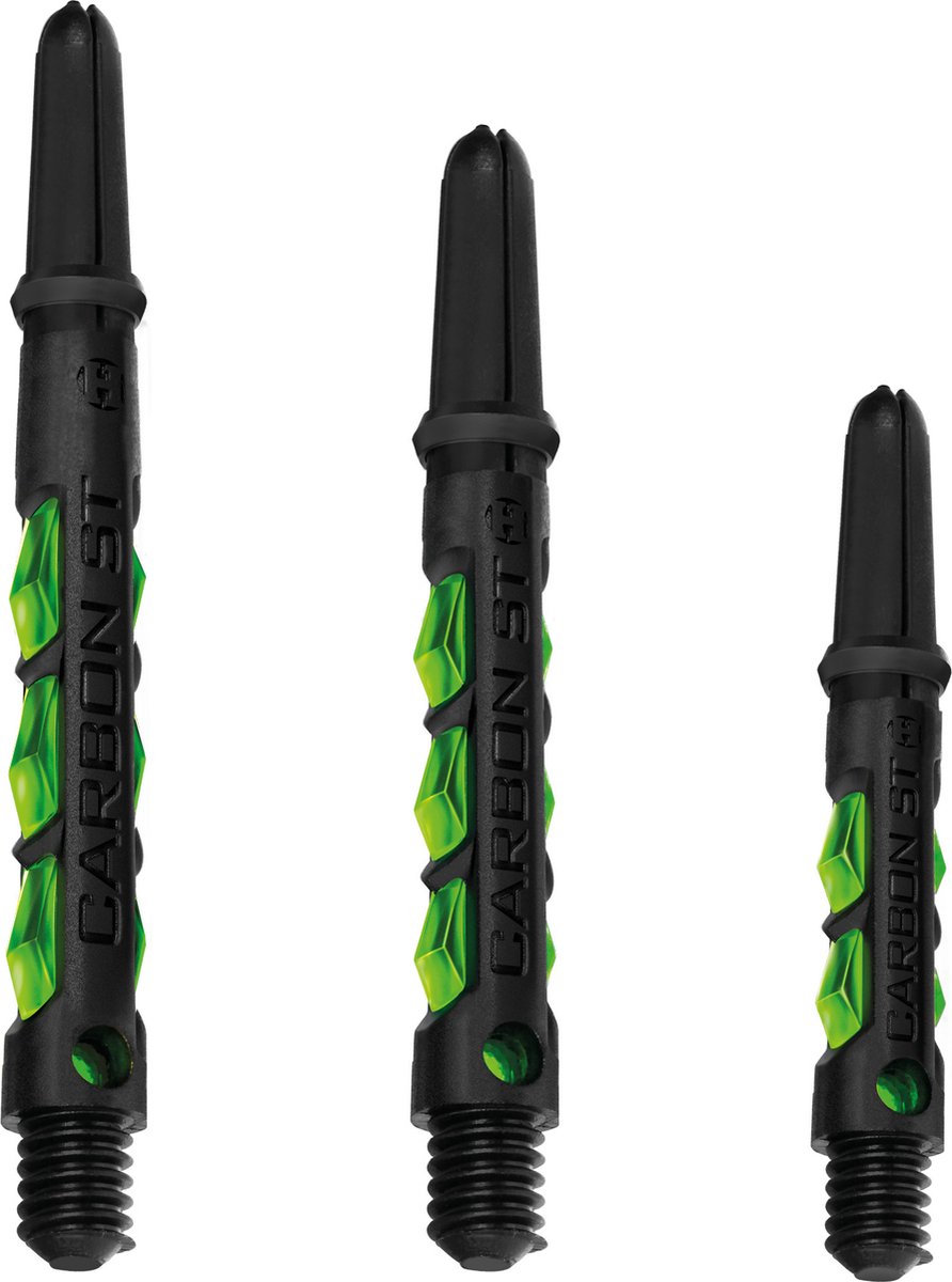 Harrows Carbon ST Green - Dart Shafts Short