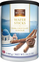 Feiny Biscuits Wafelrolletjes Met Pure Chocoladecrème 400g