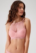 Viuma Vrouw Rooskleurig 472461 Kanten Beugelbeha Bralette Bh Dagelijks Comfort Hoogwaardig Kwaliteit