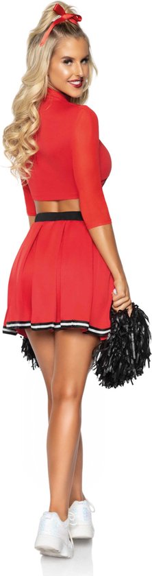 Costume de pom-pom girl universitaire pour femme - Taille M