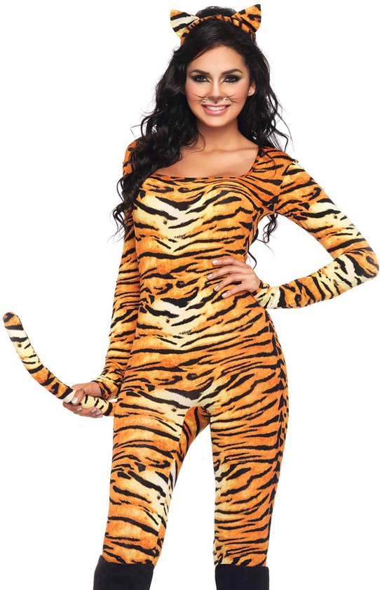 Leg Avenue Wild Tigress - Carnavalskleding - Dames
