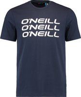 O'Neill T-Shirt Men Triple Stack Ink Blue S - Ink Blue Materiaal: 100% Katoen (Biologisch) Round Neck