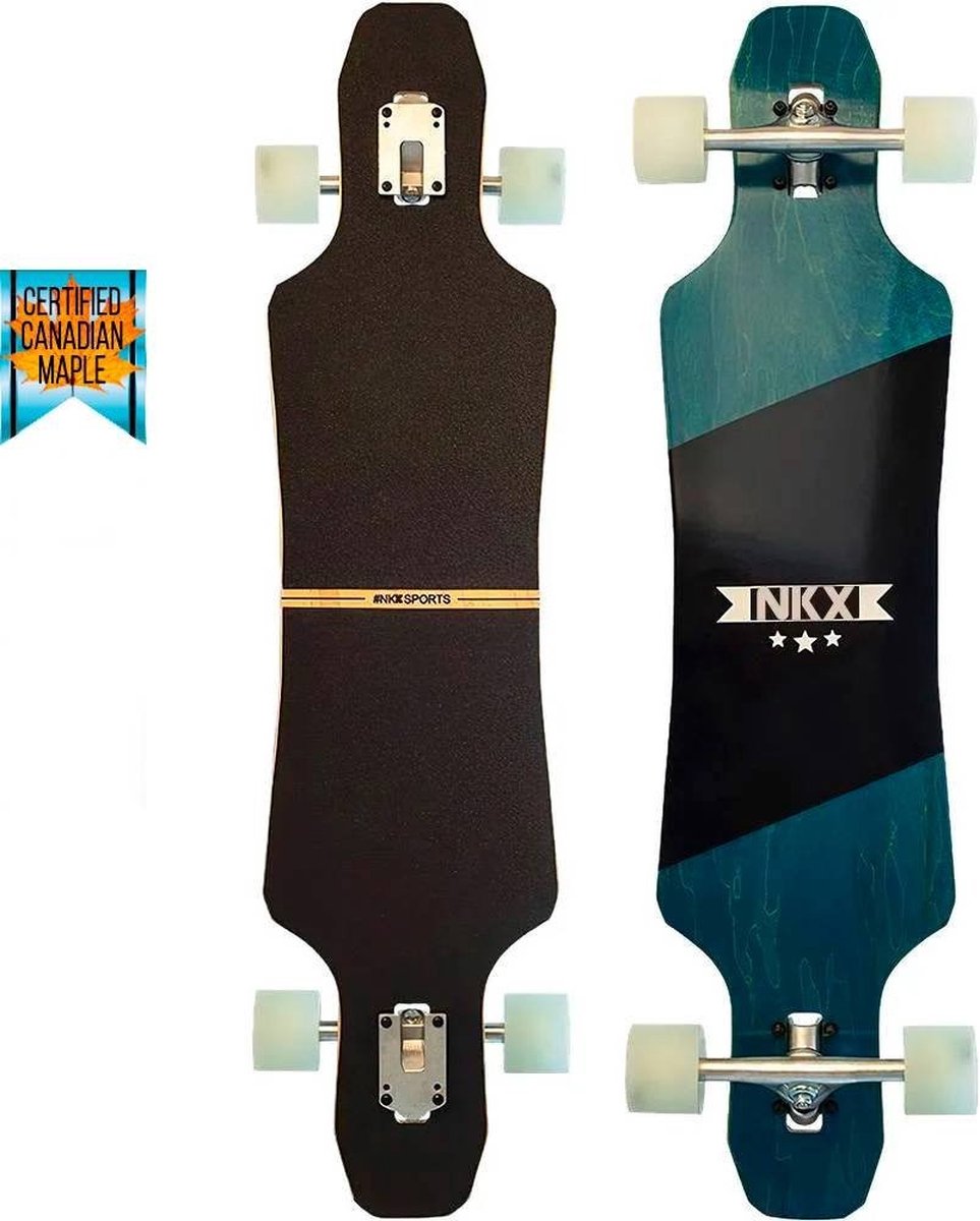 NKX Fearless longboard 39 5 Blauw