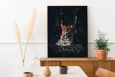 Poster Schilderij Cheetah #1 - 100x140cm - Dibond | Aluminium | Kunst | HYPED.®  - 100x140cm - Premium Museumkwaliteit - Uit Eigen Studio HYPED.®