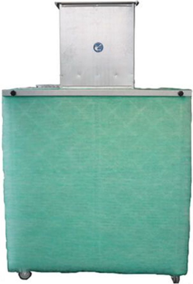 MOBIELE SPUIT AFZUIG WAND 1200 X 1200MM 230V 2500M3 U 1.1KW