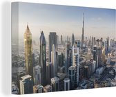 Canvas Schilderij Dubai - 90x60 cm - Wanddecoratie