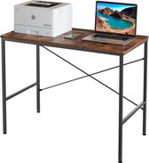 Workz™ Modern Bureau - Bureautafel - Hout/Metaal - Computerbureau - Werkdesk - Laptop Tafel