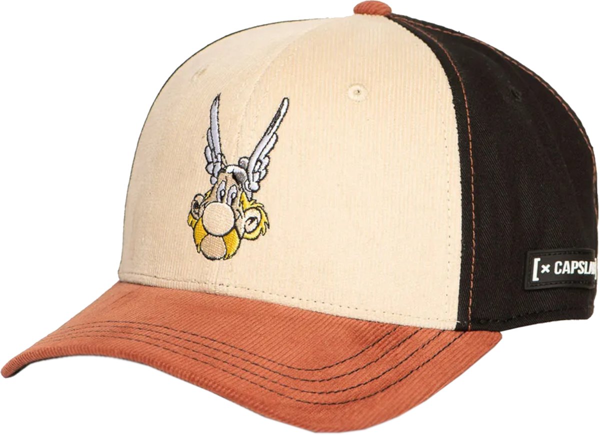 Capslab Asterix Cap, Mannen, Beige, Pet, maat: One size