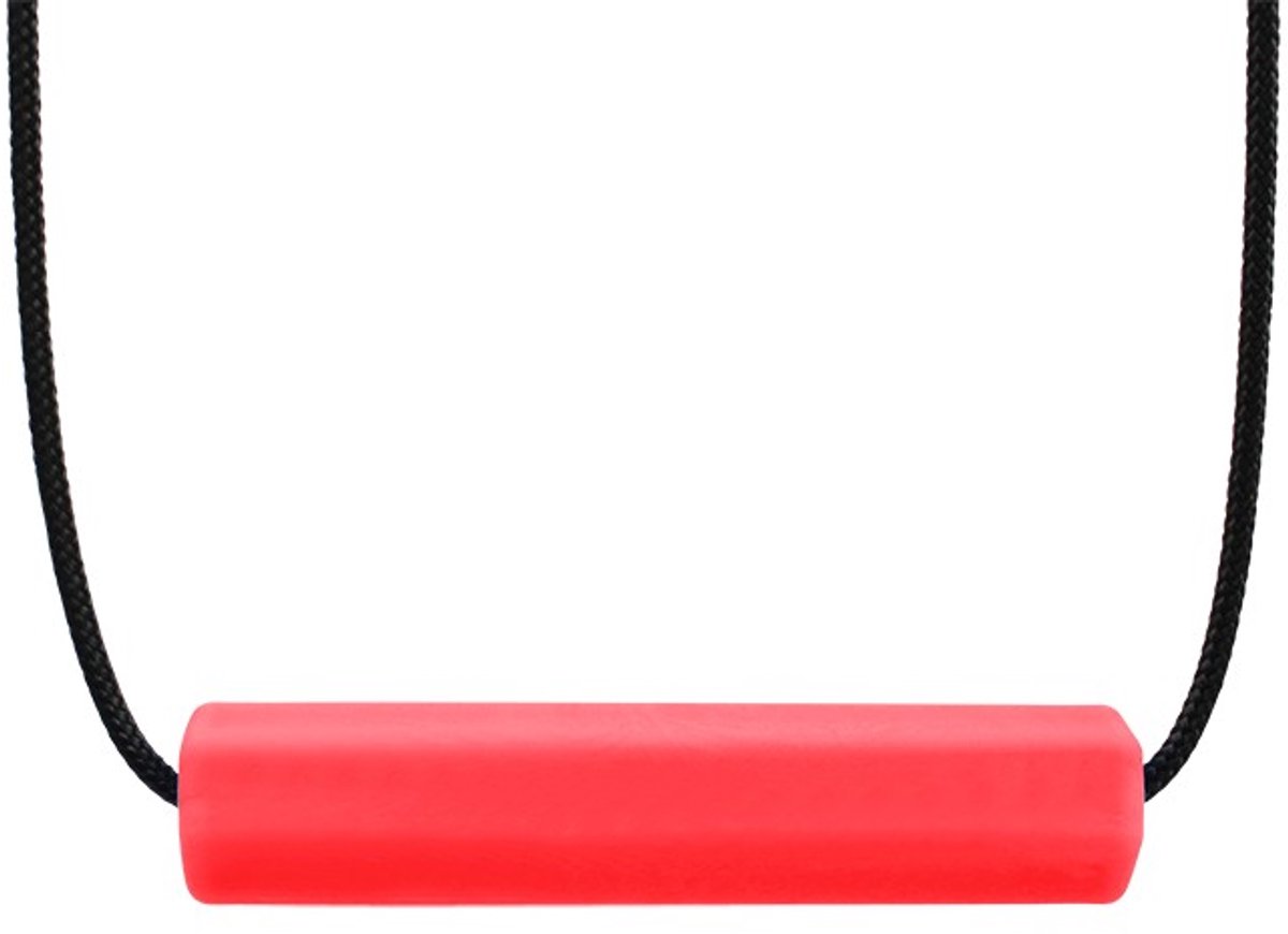 ARK Therapeutic kauwketting sensorisch speelgoed rood voor kinderen.