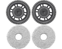 Vervangende dweilkoppen met standaard voor Dreame L10 Ultra/X40/X30/S30 – Accessoirekit voor robotstofzuigers