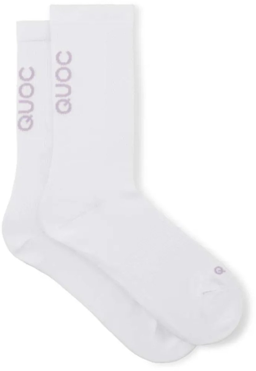 Quoc Performance Road Sokken Wit EU 42-45
