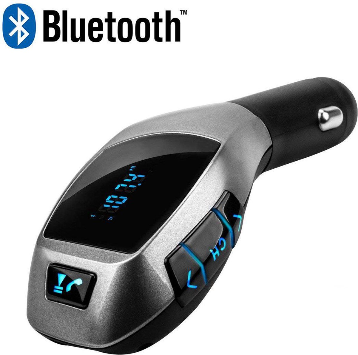 Transmetteur FM Bluetooth VA - Chargeur voiture - Kit voiture